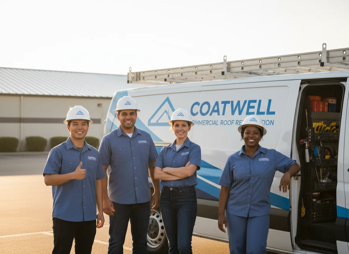 Commercial roof coating company in East Northport, NY